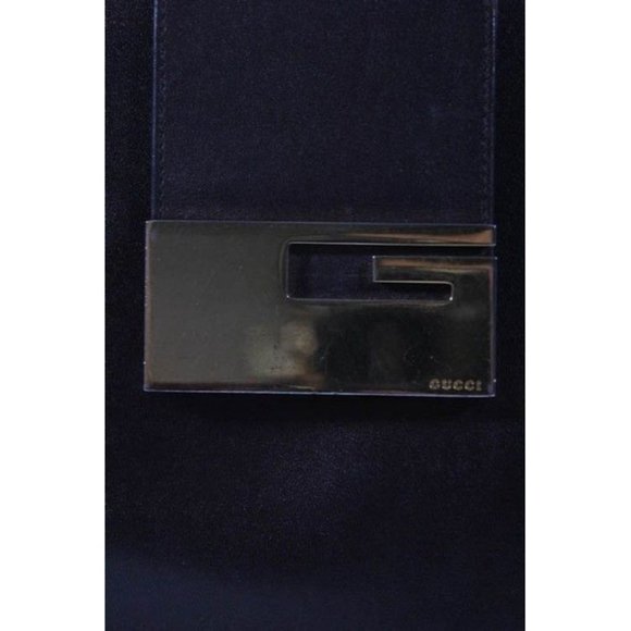 Gucci Vintage Dark Brown Leather Satchel with Gold Square G Tote Closure - Picture 12 of 12